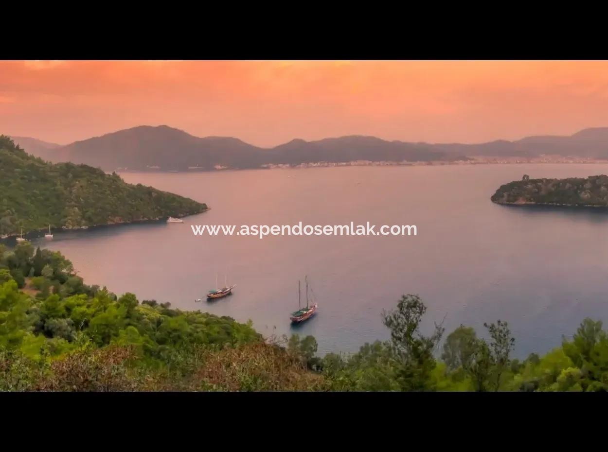 Marmaris Island Village Seafront 4000M2 Land For Sale Marmaris Bargain Land For Sale By Sea
