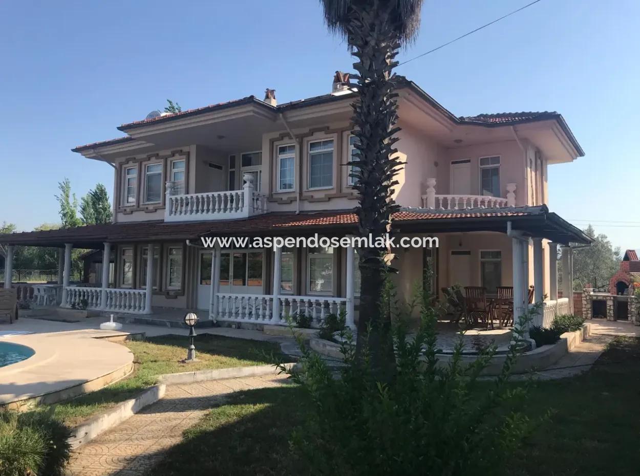 4 1 Villa For Sale In Dalyan For 1000M2 Land
