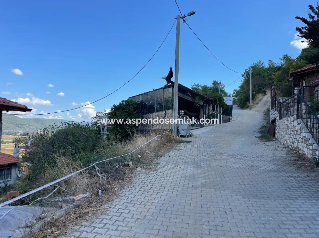 Land For Sale In Akçapnar With Sea View 500M2 Zoning