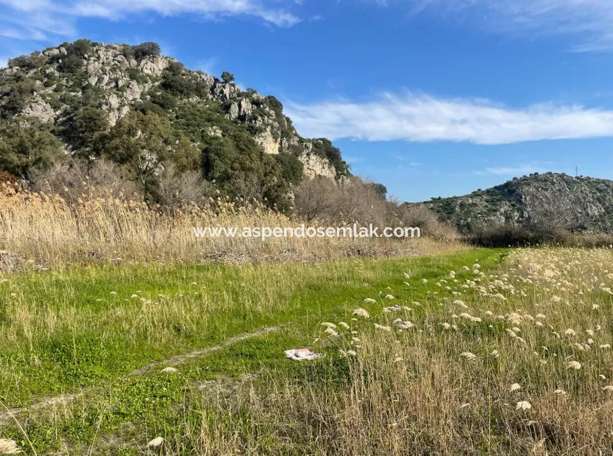 6800 M2 Land For Sale In Dalyan With 5% Residential Zoning