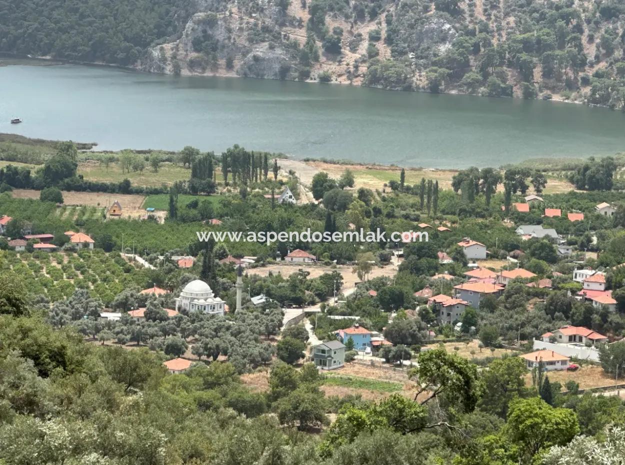 Land For Sale In Çandır With Lake Sea View