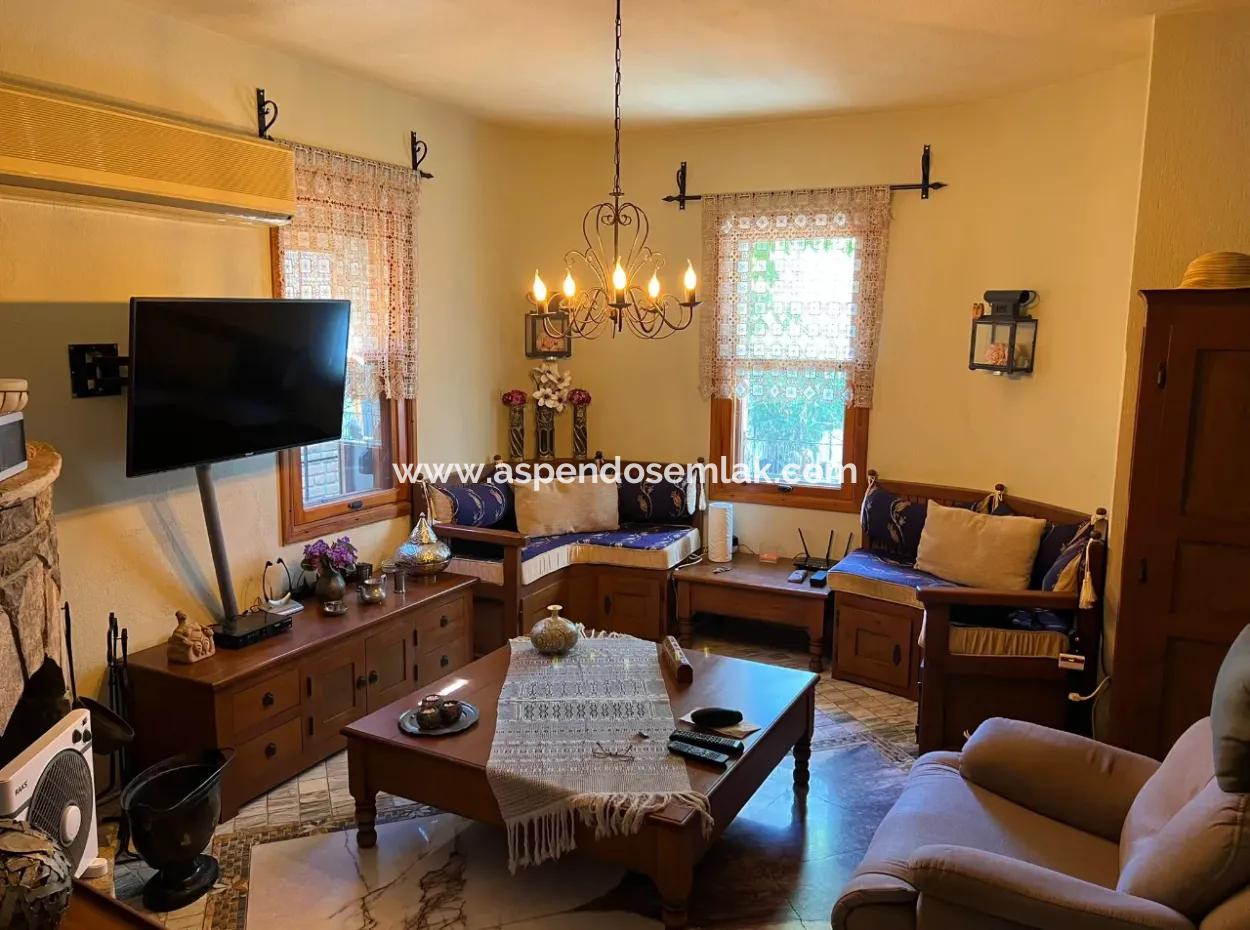 Stone Villa For Sale In A 580M2 Plot In Gulpinar, Dalyan