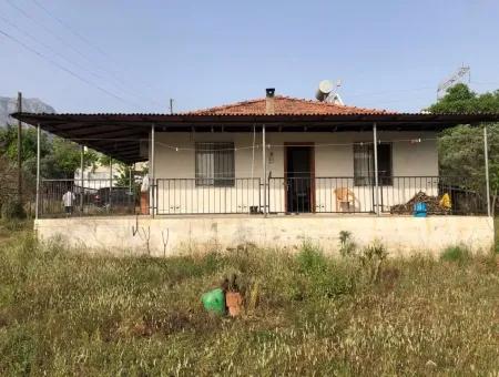 Village House In Koycegiz, 903M2 2 1 Zeytinalani Is For Sale.