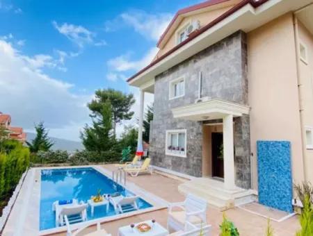 4+1 Villa For Sale In Fethiye Ovacik