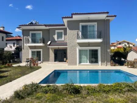 Villa For Sale In 514M2 Land In Dalyan Gülpinar
