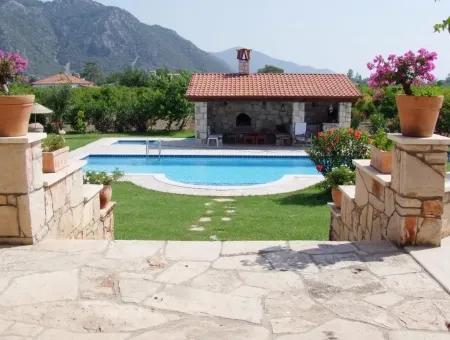 Estate For Sale, Dalyan 12,338M2 Plot Luxury Villa For Sale In