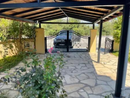 3 1 Villa For Sale In 600M2 Plot In Dalyan Gülpınar