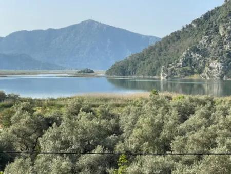 1,136M2 Field Plot For Sale With Çandır Lake View