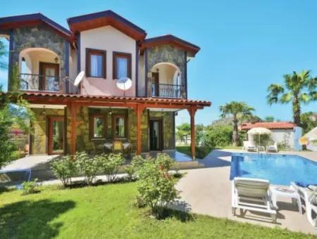 4 1 Villa For Sale For 520M2 Plot In Dalyan Gülpınar