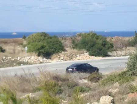 Land For Sale In Çeşme Dalyan Neighborhood With Full Sea View 1176M2 Zoning