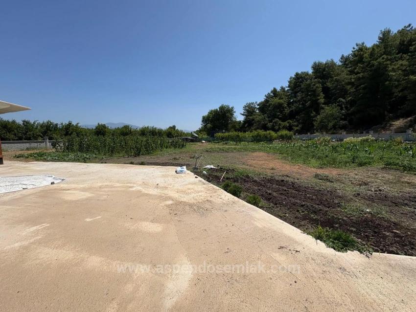 Отдельно Стоящий Деревянный Дом Площадью 120 М² На Участке Площадью 2500 М² В Районе Дальян Карадаг.