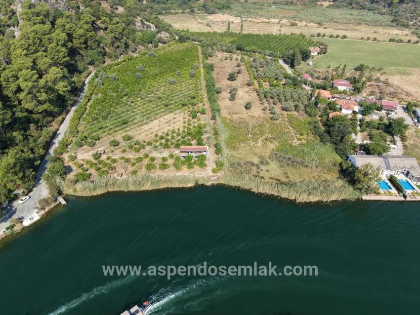 Köyceğiz Çandır Mahallesinde kanala sıfır 20.000m2 satılık tarla