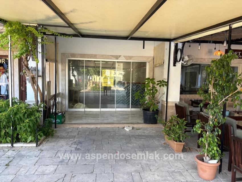 Dalyan merkezde 45m2 satılık dükkan
