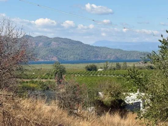 Dalyan Karadağ'da göl manzaralı 5.000m2 satılık tarla