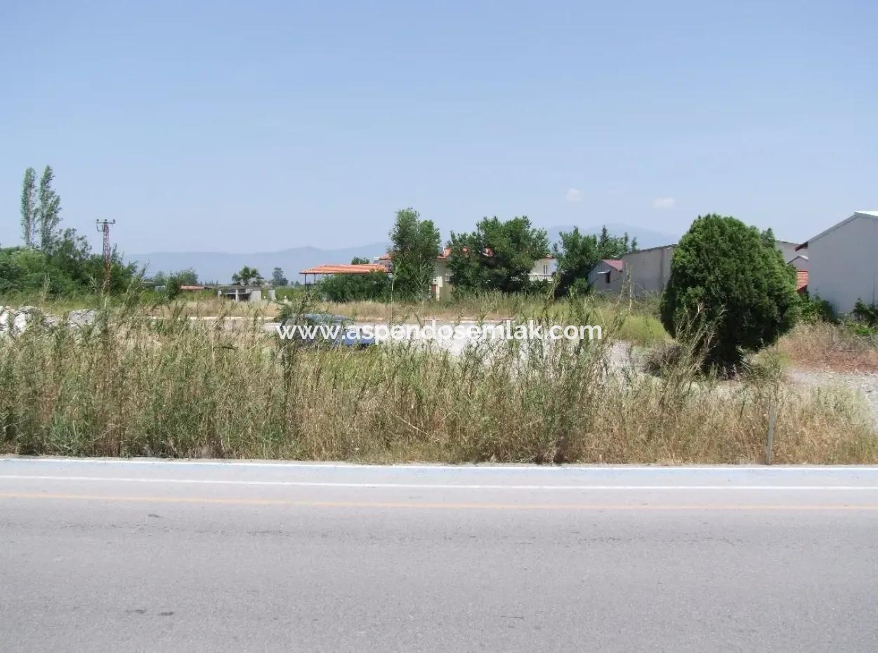 Dalyan Satılık Arsa Dalyan Anayolda Konut Ticari 5,111M2 Satılık