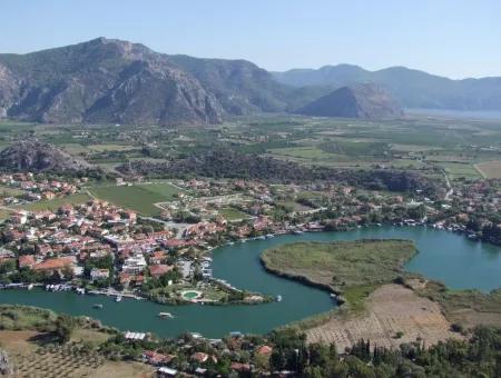 Çandır Satılık Arsa Köyceğiz Çandır Mahallesinde Kanala Sıfır Satılık Arsa Tarla