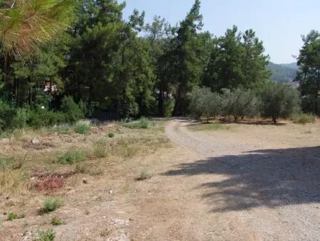 Göcekde Satılık Arsa Fethiye Göcekde 1020M2 Full Deniz Manzaralı Satılık Arsa