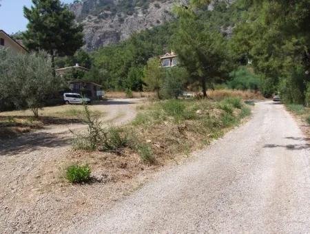 Göcekde Satılık Arsa Fethiye Göcekde 1020M2 Full Deniz Manzaralı Satılık Arsa