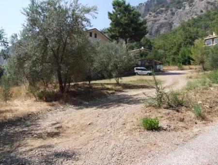 Göcekde Satılık Arsa Fethiye Göcekde 1020M2 Full Deniz Manzaralı Satılık Arsa