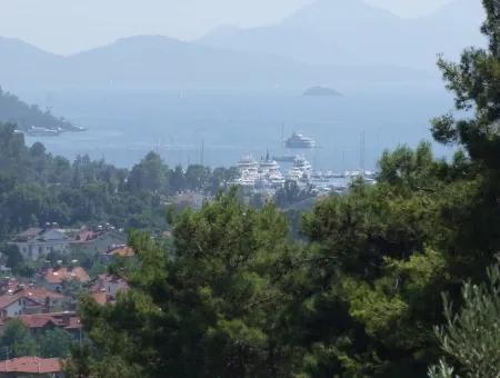 Göcekde Satılık Arsa Fethiye Göcekde 1020M2 Full Deniz Manzaralı Satılık Arsa