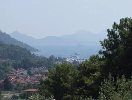 Göcekde Satılık Arsa Fethiye Göcekde 1000M2 Full Deniz Manzaralı Satılık Arsa