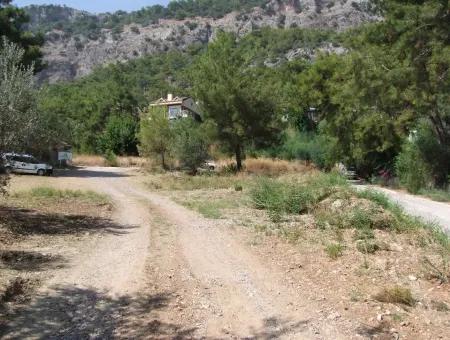 Göcekde Satılık Arsa Fethiye Göcekde 1000M2 Full Deniz Manzaralı Satılık Arsa