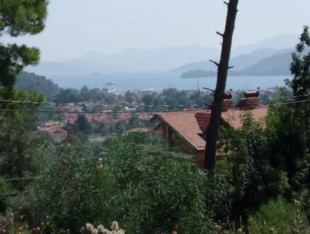 Göcekde Satılık Arsa Fethiye Göcekde 1000M2 Full Deniz Manzaralı Satılık Arsa