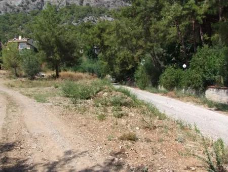 Göcekde Satılık Arsa Fethiye Göcekde 1000M2 Full Deniz Manzaralı Satılık Arsa
