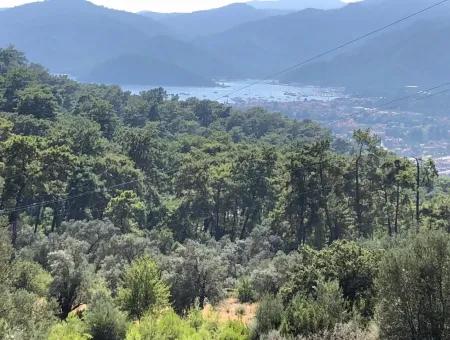 Göcek'de Satılık Arsa Göcekde Turizm İmarlı Deniz Manzaralı Satılık Arsa