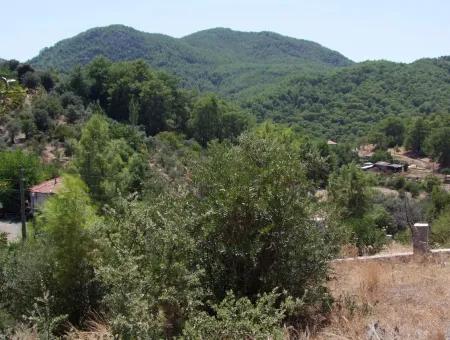 Gökbel Satılık Arsa  Ortaca Gökbel 998M2 Deniz Manzaralı Satılık Arsa