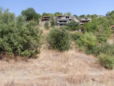 Gökbel Satılık Arsa  Ortaca Gökbel 998M2 Deniz Manzaralı Satılık Arsa