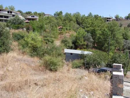 Gökbel Satılık Arsa  Ortaca Gökbel 998M2 Deniz Manzaralı Satılık Arsa