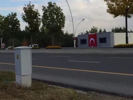 Ankara Balıkhisar Da Satılık Arsa Akyurt Balıkhisarda Havaalanın Yolu Üzerinde 7,188M2 Ticari Satılık Arsa